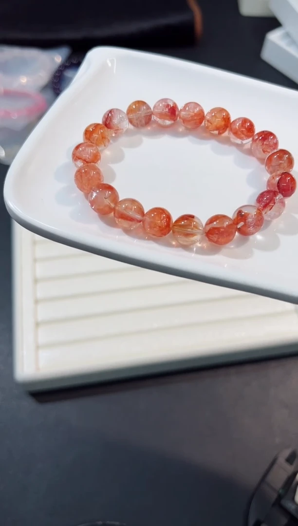 【闪购商品】水晶手串未镶嵌86t多样性发其一/1条默认微瑕