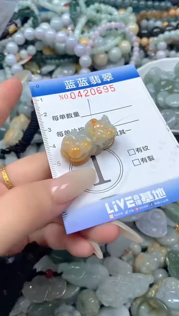 颈饰未镶嵌翡翠闪购0420695