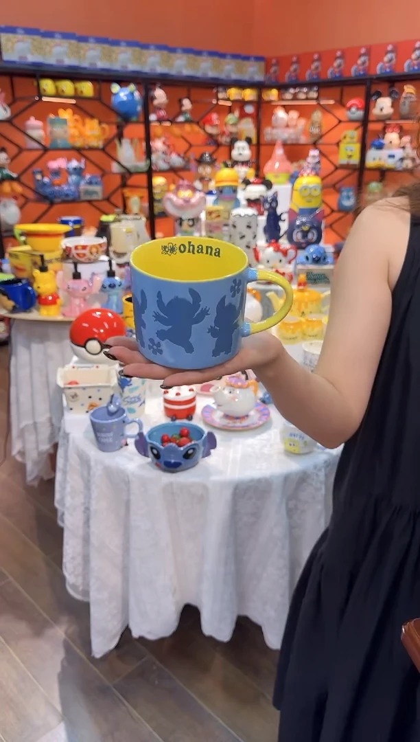 瓷片@@陶瓷杯史迪仔杯子