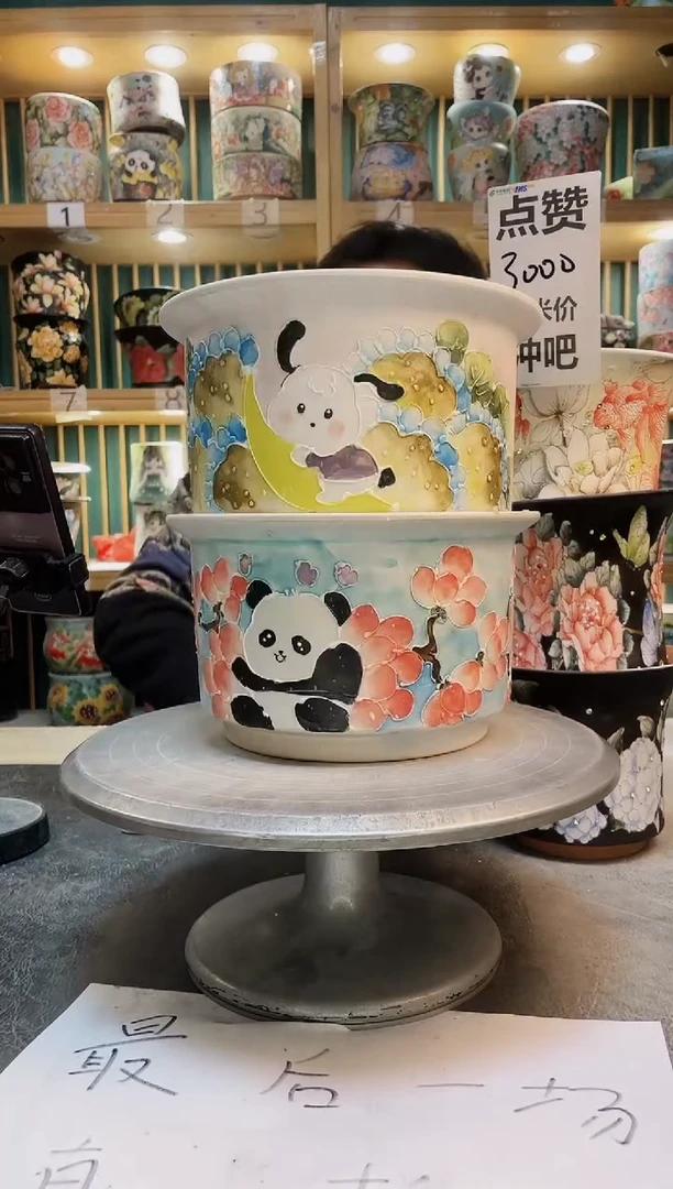 瓷片默认微瑕一物一拍1130-205-2个