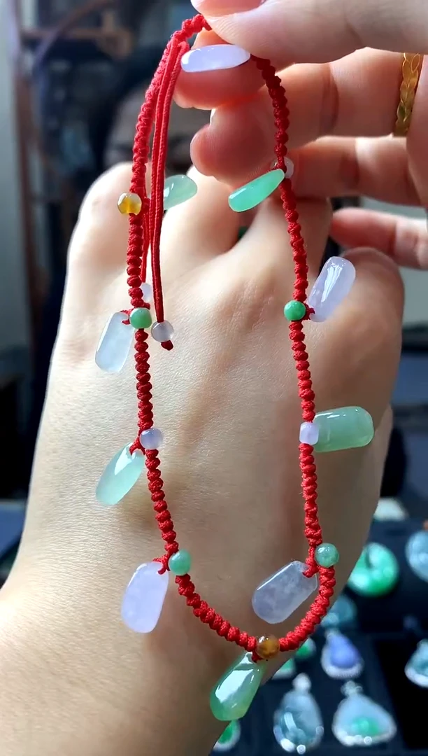 吊坠(不含链)未镶嵌翡翠链子