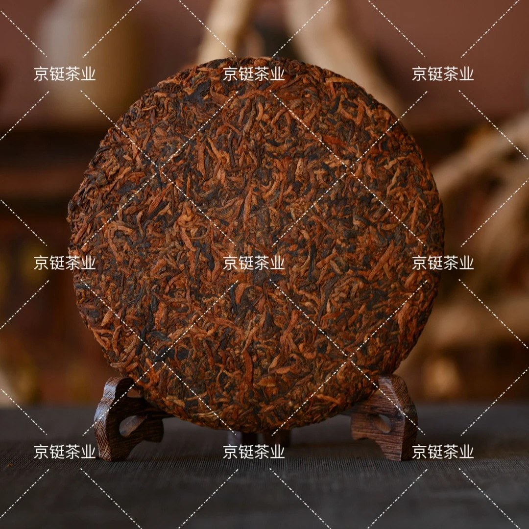 0085 锡罐刮码 2024年 96克  普洱茶 熟普 京铤活动礼包