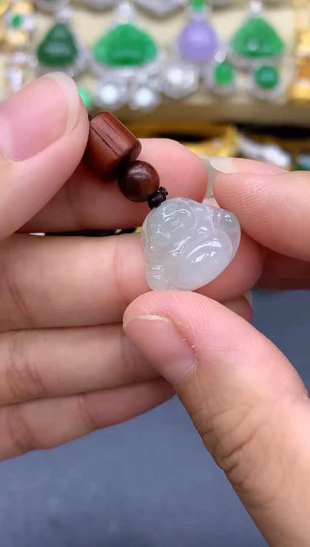 颈饰未镶嵌翡翠123-中国好珍宝