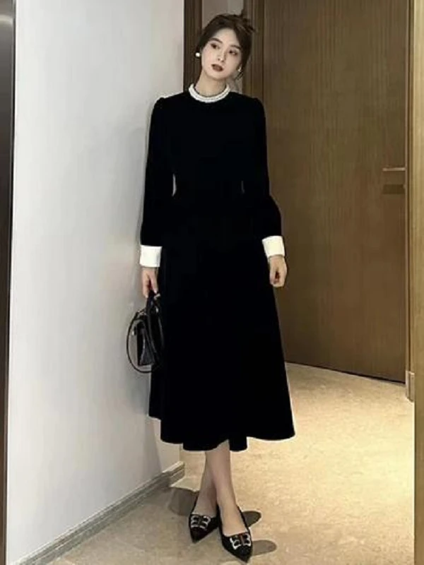 2025春夏季女生设计师连衣裙 JYNZFSMX23112710102