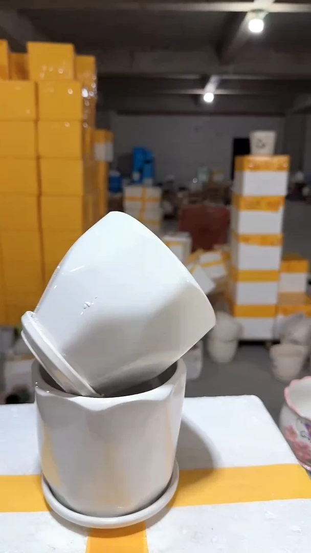 高温陶瓷花盆+13-9