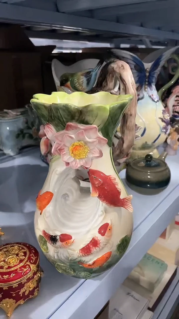 【闪购商品】瓷片豆包儿推荐饰品摆件