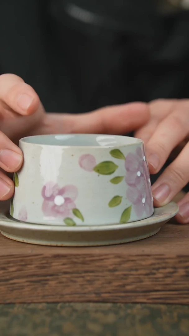 【闪购商品】杯子泥垚手作 景德镇手工手绘器物158