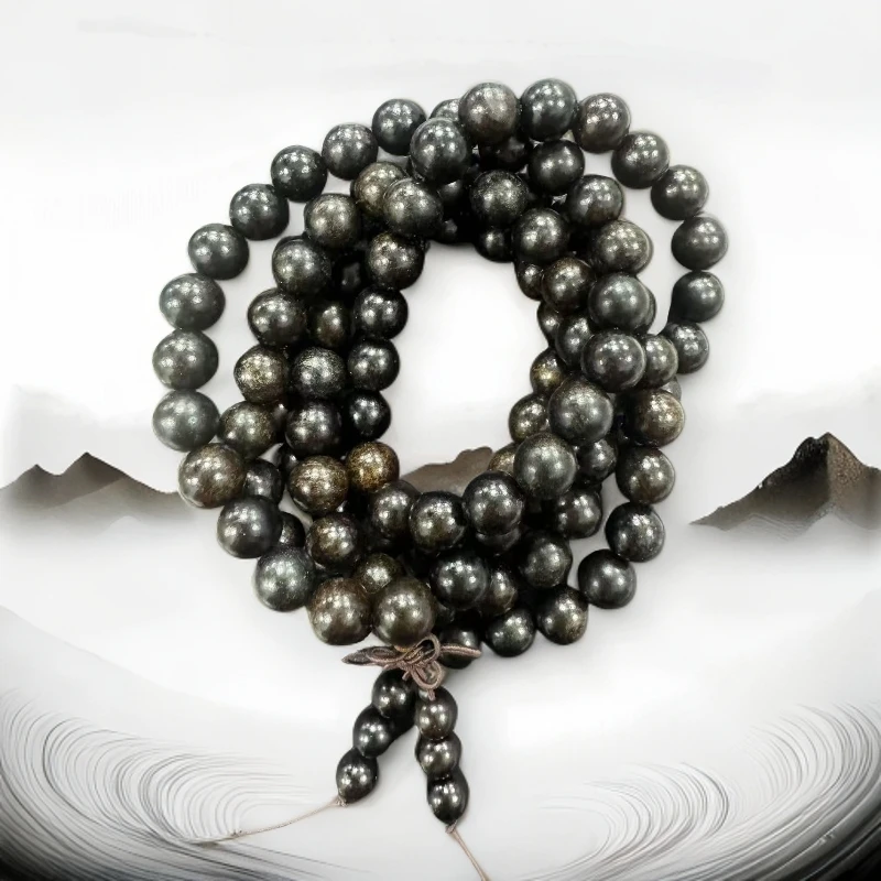 A391印度尼西亚沉香木串10mm