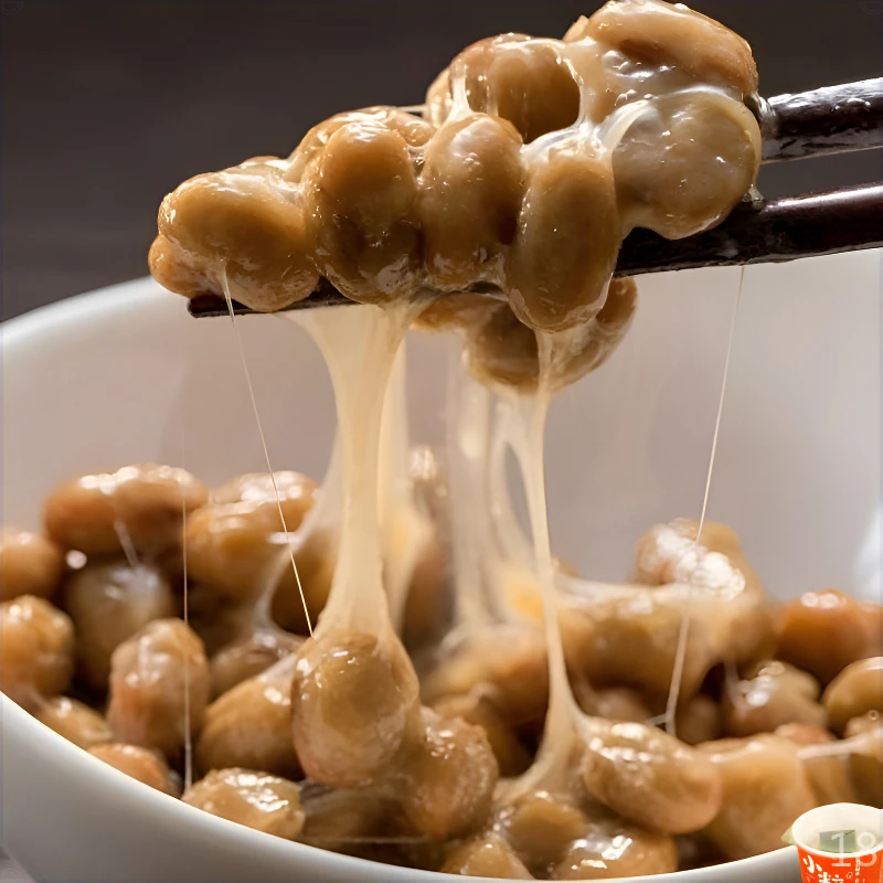 工厂抢鲜非转基即食发酵黄豆纳豆因日期新好拉丝拉丝日拉丝豆激酶