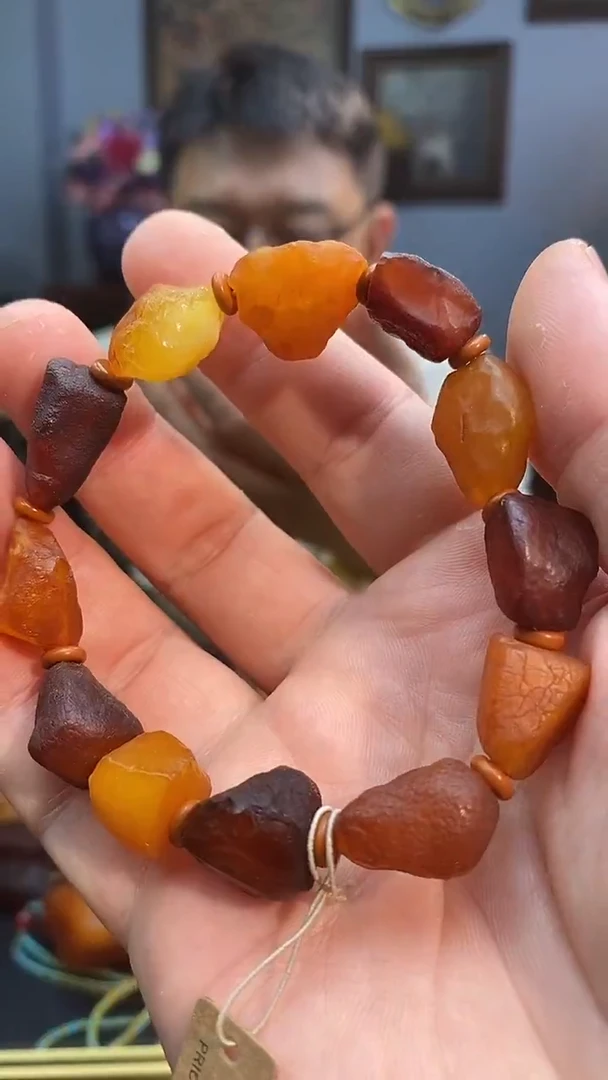 手串琥珀未镶嵌手串