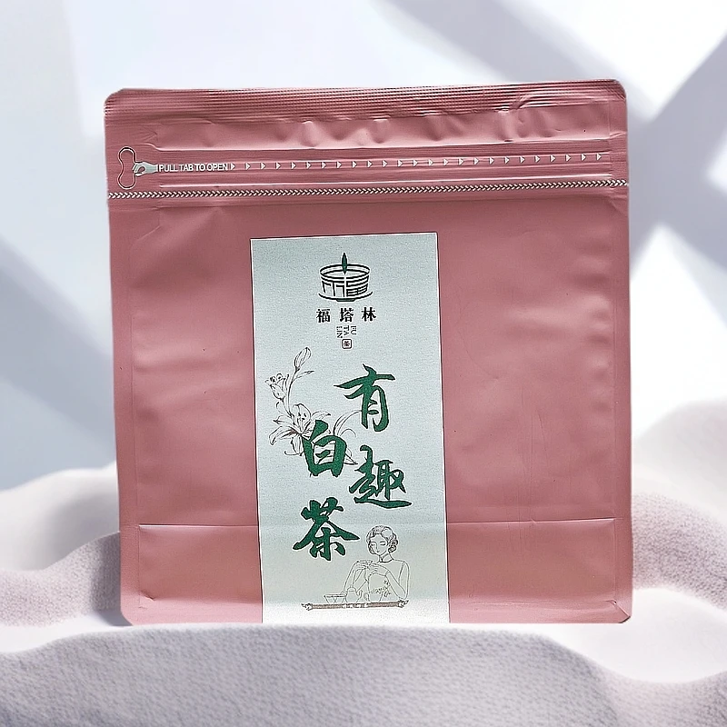 福塔林-有趣老白茶+纯钛焖茶壶300ml-口粮装-枣香-福鼎白茶-
