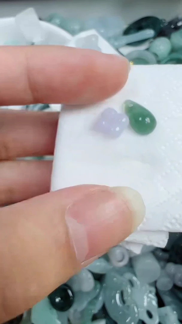 散珠翡翠98号链接，A货翡翠