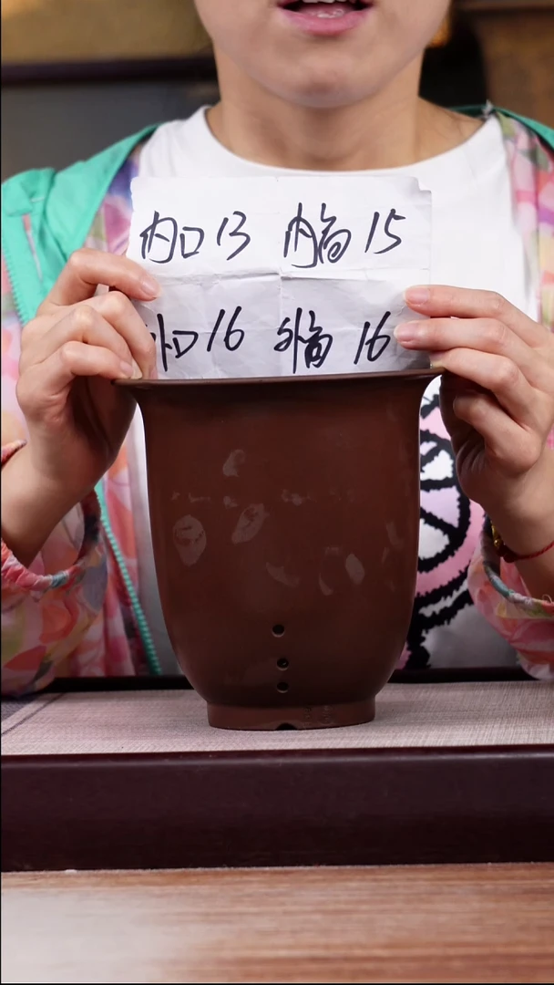 紫砂花盆新款紫泥素面小金钟一只无托