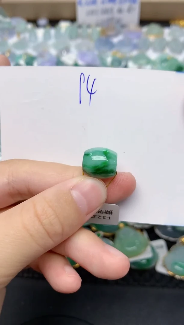 翡翠未镶嵌颈饰天然缅甸A货翡翠