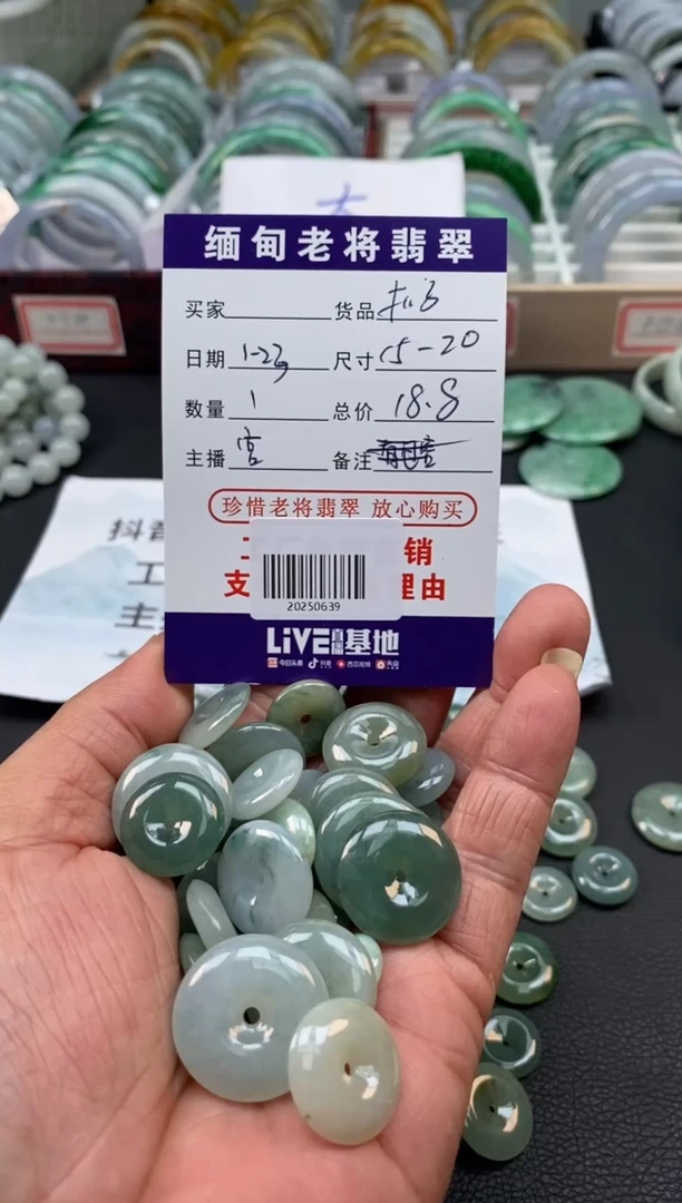 【闪购商品】翡翠颈饰未镶嵌/20250639多样性发一件