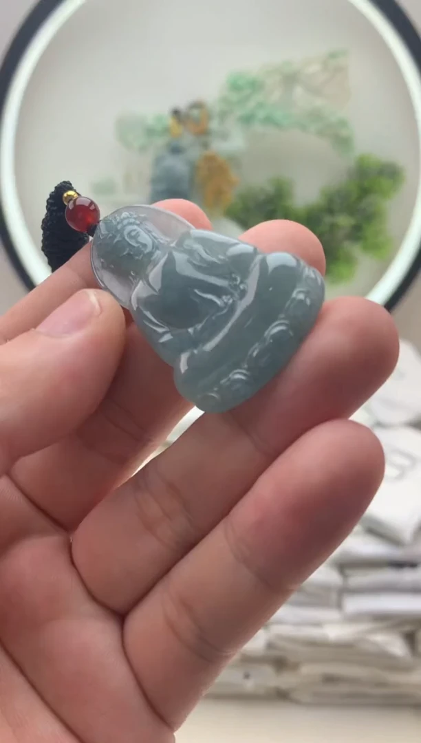 颈饰未镶嵌翡翠小素衣