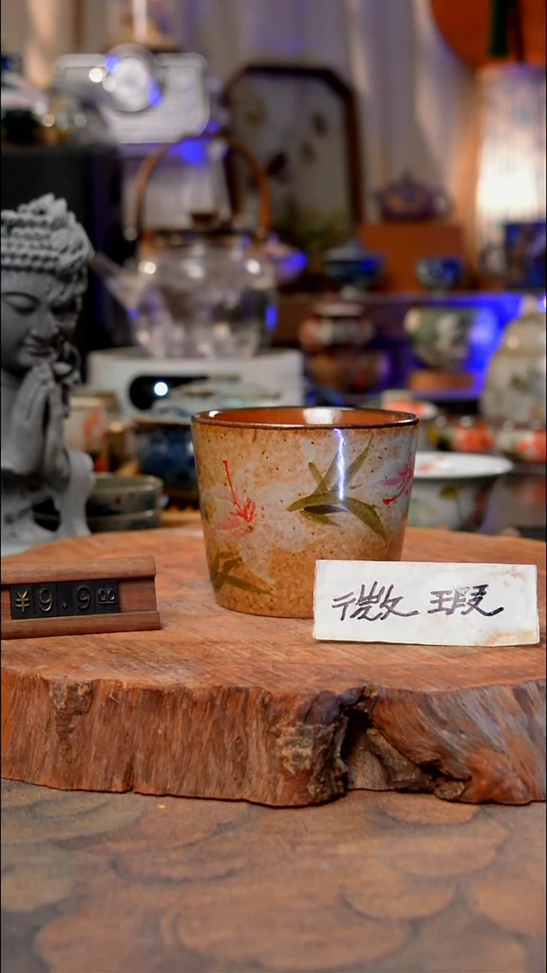 摆件虞美人手工手绘手工手绘