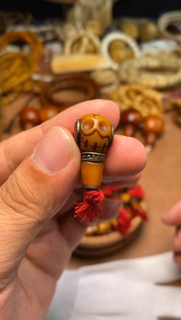 其他牛骨P318-尸驼林三通-有棕裂