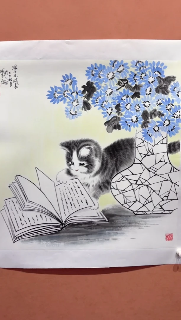 国画师立照老师国画作品