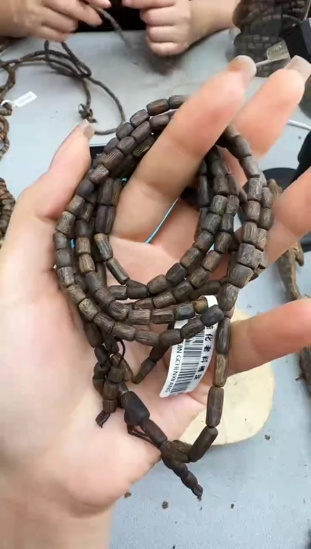 沉香手串0414张勺子沉水随型多圈多样性发一