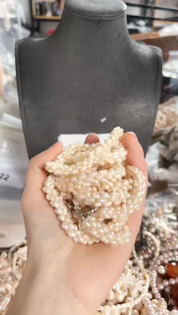 【闪购商品】淡水珍珠珠宝奇石未镶嵌FH手链随机一