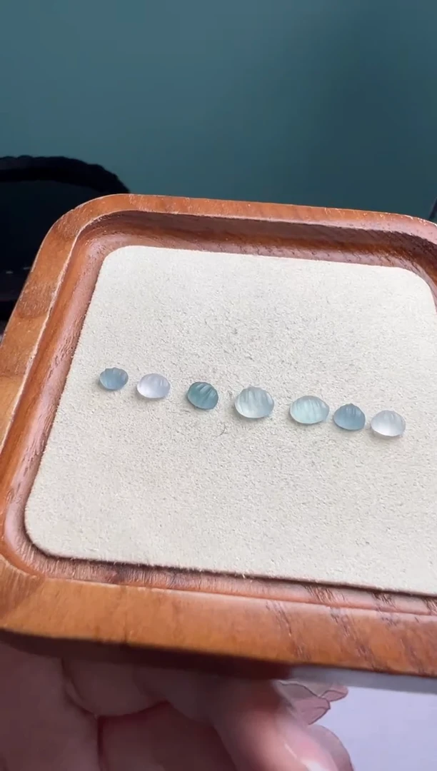 未镶嵌定制翡翠手链裸石