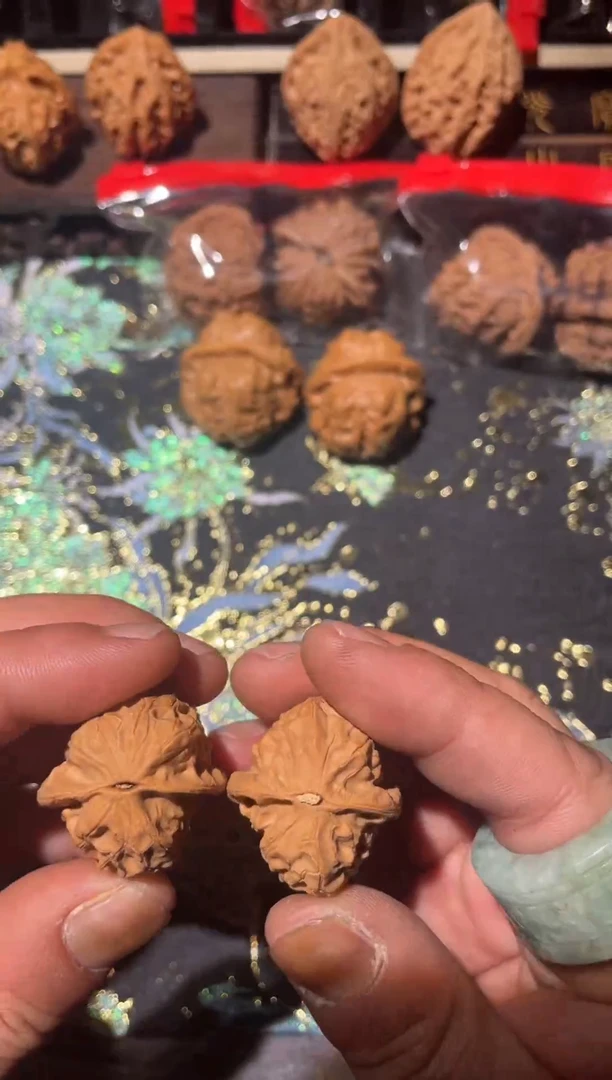 把件文玩核桃J*n022赤龙鸡心