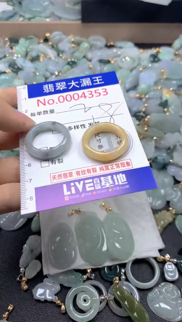 翡翠未镶嵌吊坠(不含链)4353