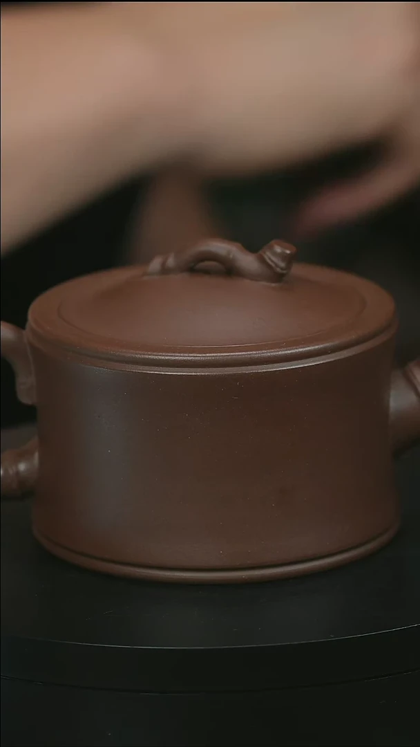 茶壶紫砂咚***咚H1756赵信军光素竹段
