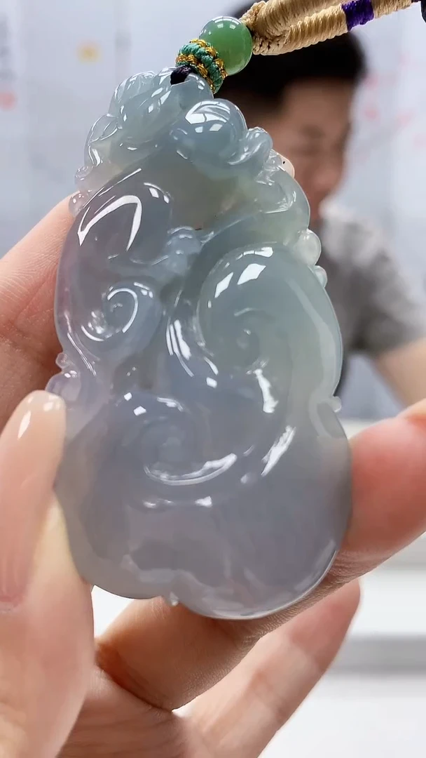 定制翡翠未镶嵌4917xx-毛货挂件73