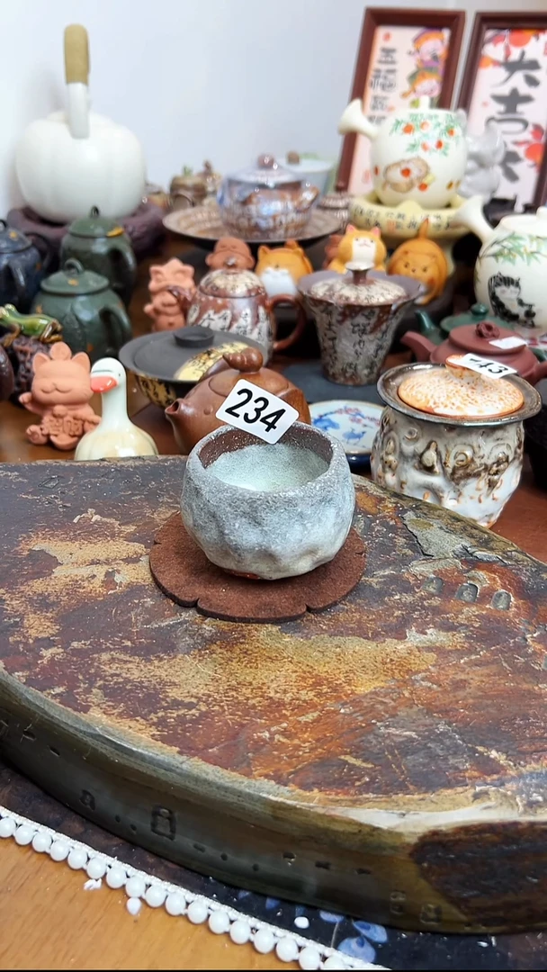【茶瓷物语】志野杯234