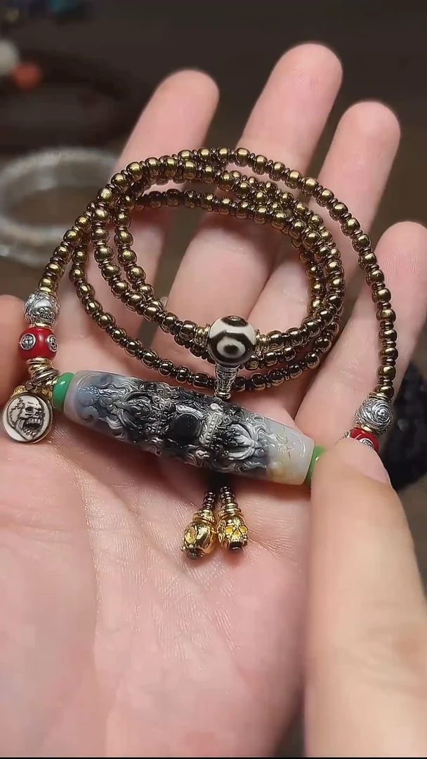 贝壳手串/手链金刚杵脖挂套装