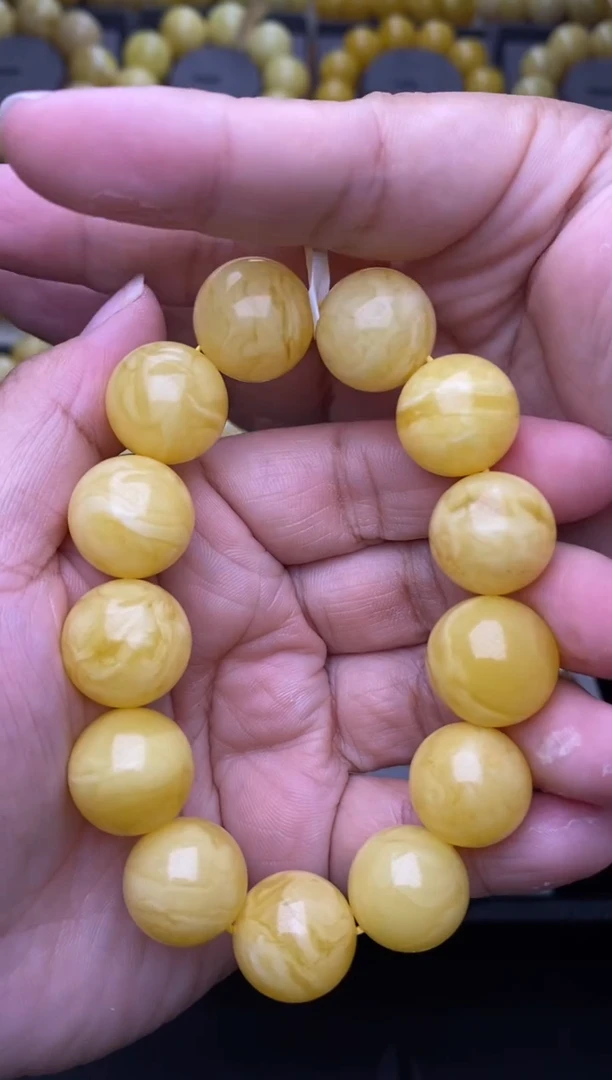 裸石琥珀未镶嵌大小姐珠宝严选139