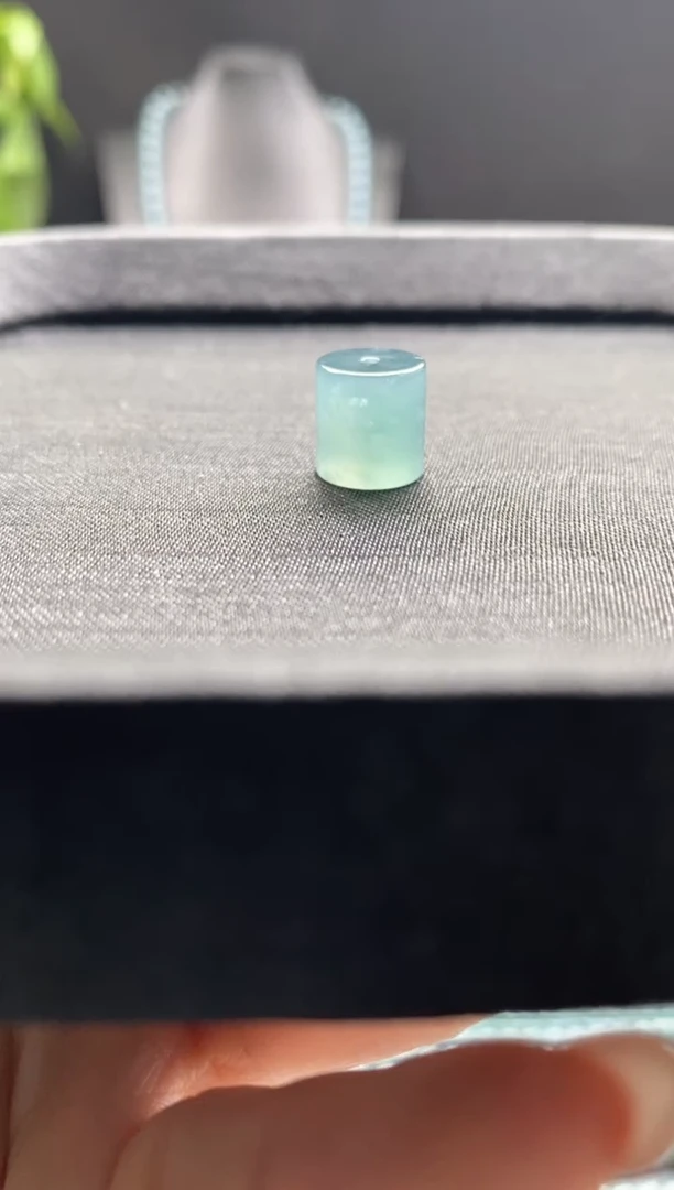 未镶嵌手链翡翠散珠卡10MM左右桶珠