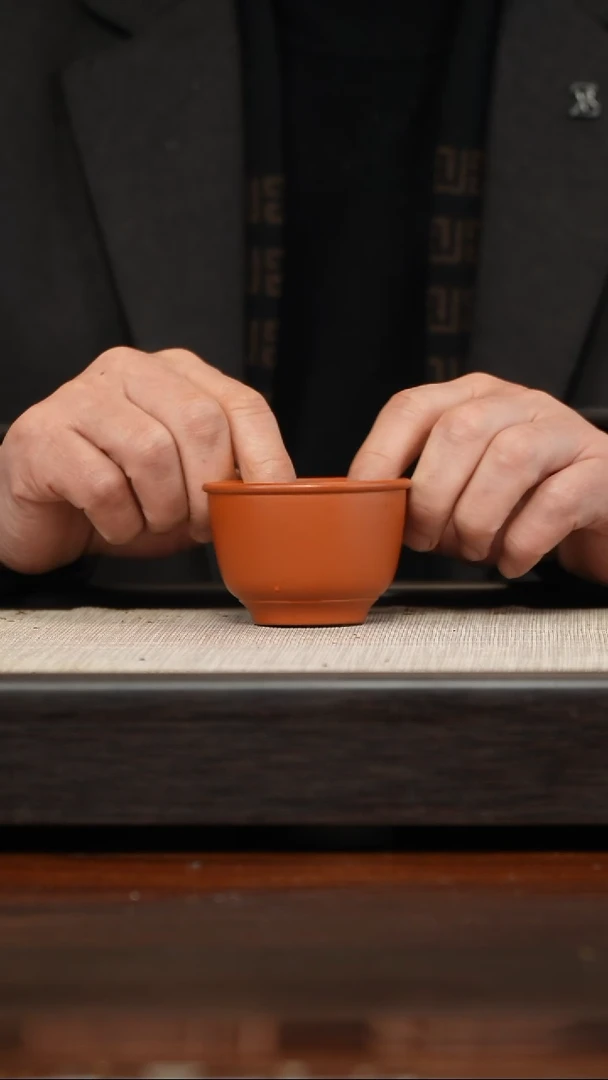 【闪购商品】紫砂茶壶朱泥云底杯