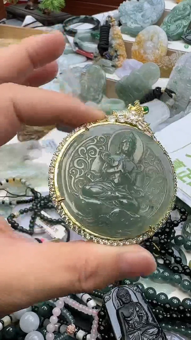 颈饰合金翡翠翡翠