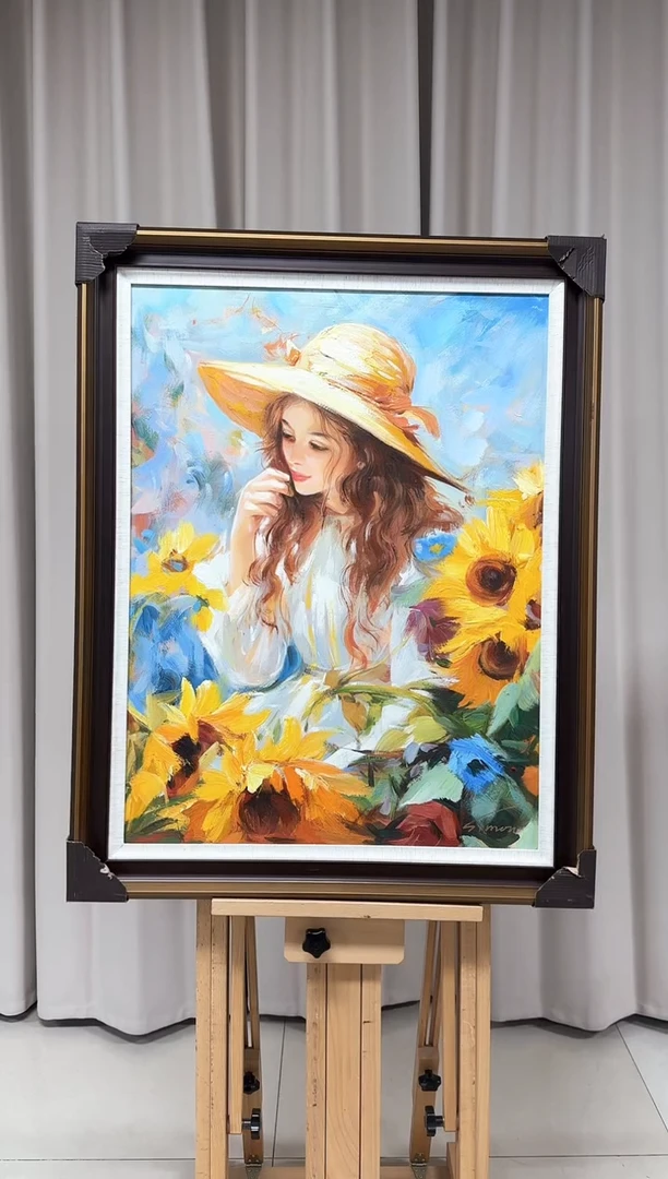 【闪购商品】绘画陶宗健-60x80-油画作品