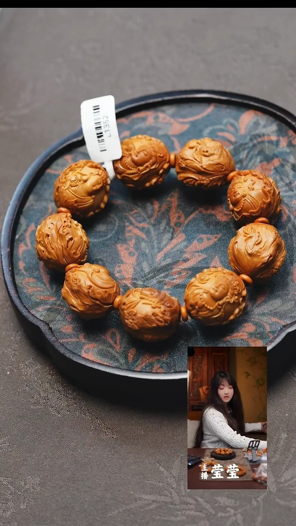 手串/手链橄榄核微**中树桩观音