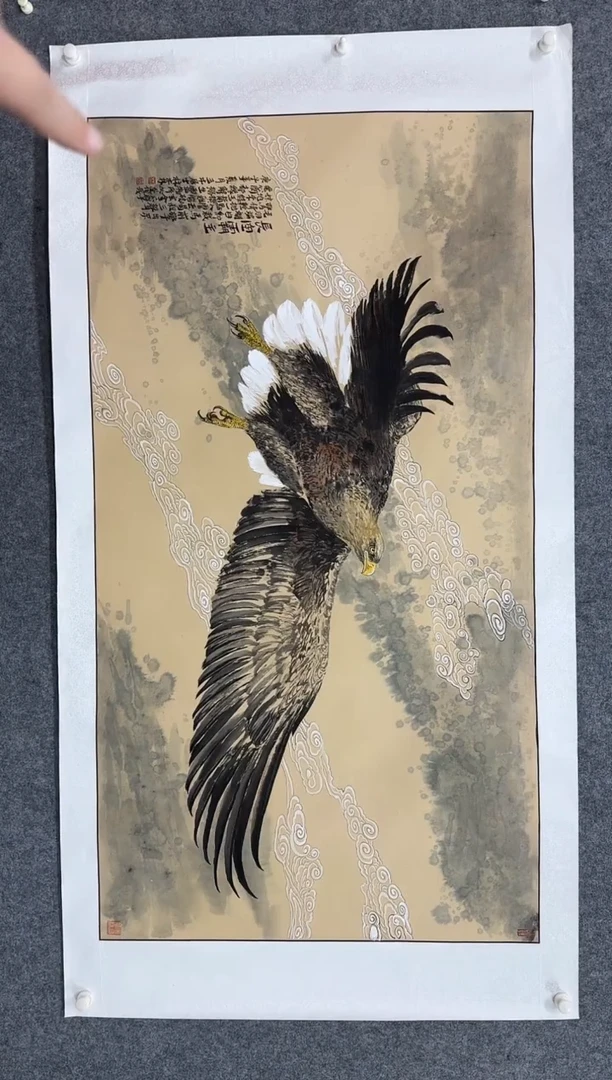 国画DH-LS老师绘画作品