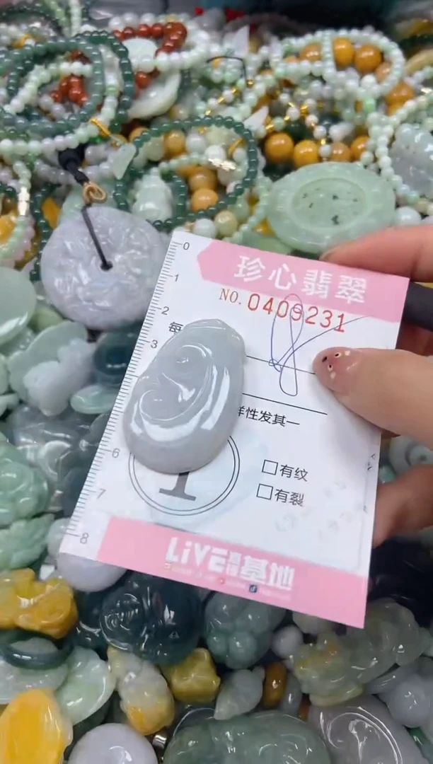 颈饰未镶嵌翡翠闪购0409231