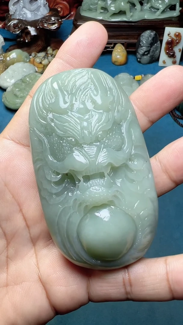 未镶嵌和田玉把件=-