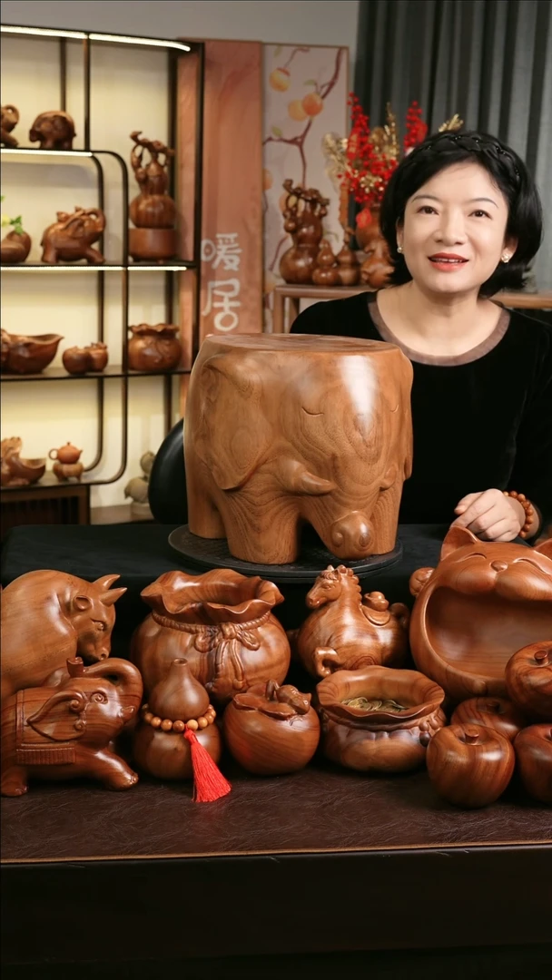 木MD019-1小象换鞋凳