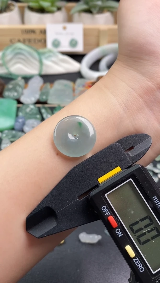 颈饰未镶嵌翡翠K*平安扣