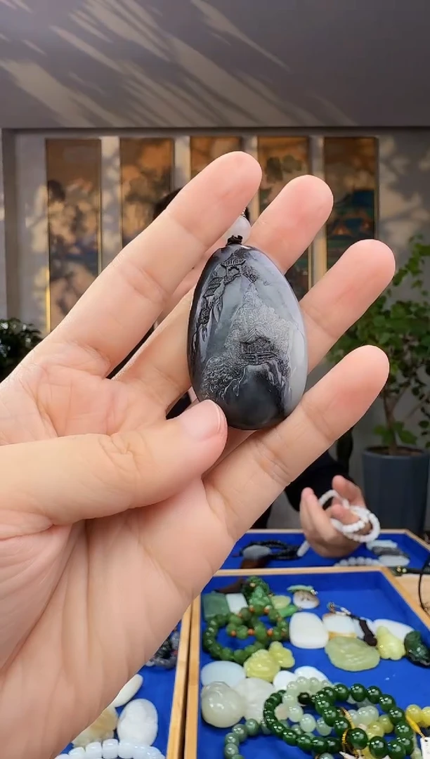 未镶嵌和田玉挂件拍一发一