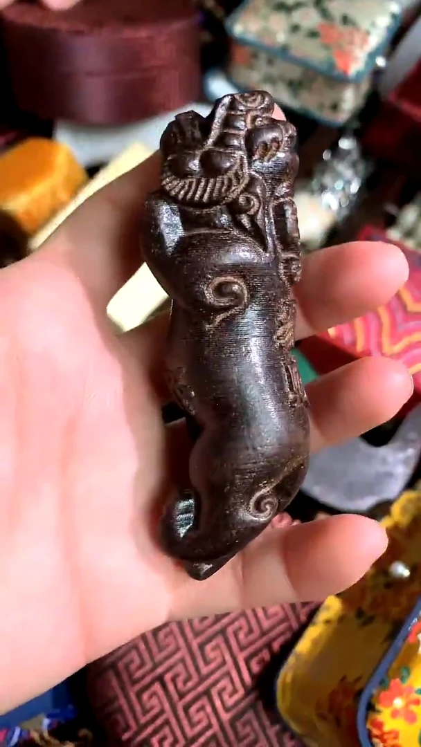 【闪购商品】风车木（黑檀木）德诚精品专属摆件