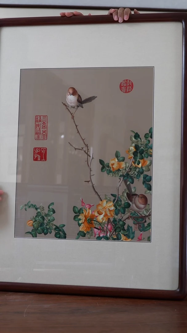 CQYCX郎世宁（月季小鸟）