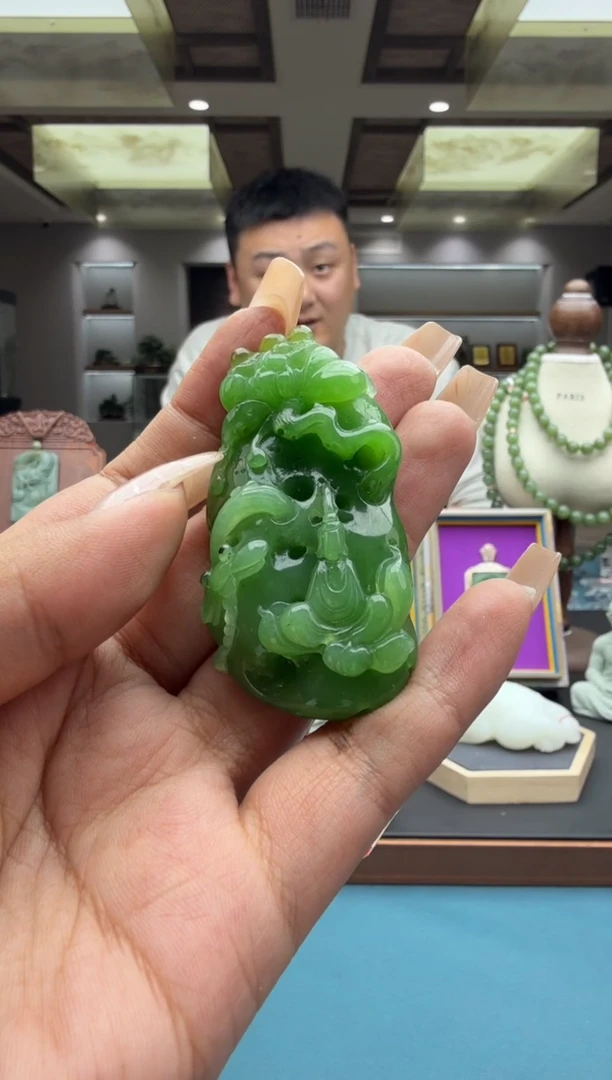 未镶嵌和田玉挂件bypgl