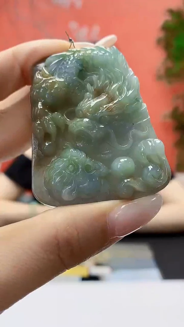 未镶嵌定制翡翠5160ty-毛货挂件164