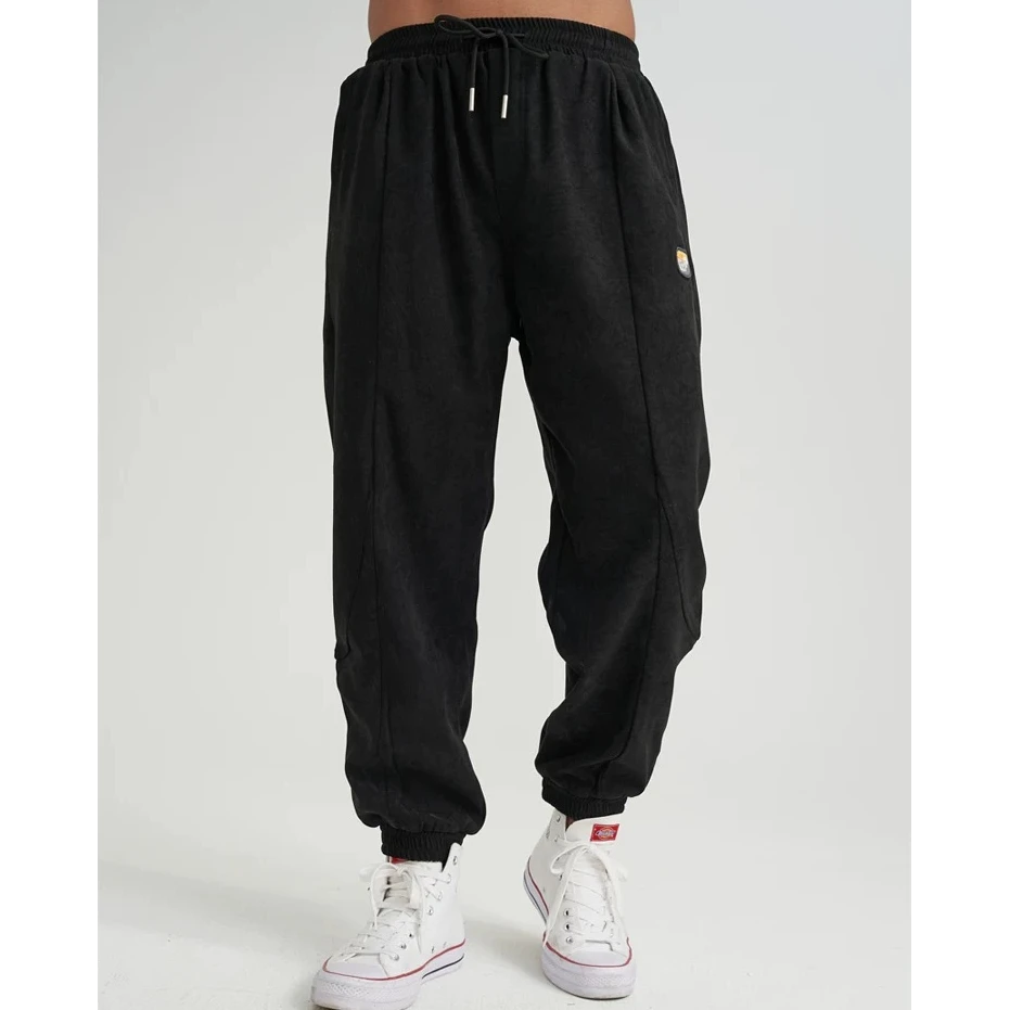 秋季新款宽松透气运动长裤 男士束脚健身裤子跑步休闲裤25710