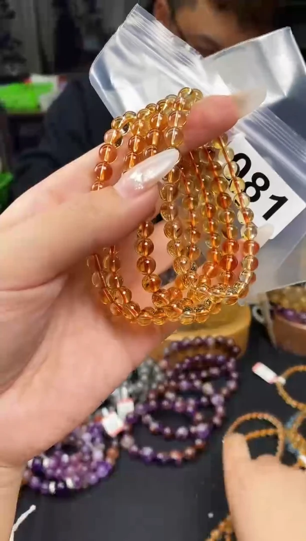 【闪购商品】水晶手串未镶嵌手串081多样性发其一